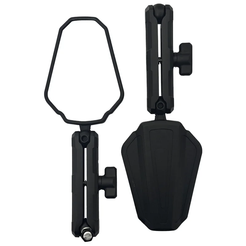 Universal Motorcycle Mirrors Angle Adjustable Folding Handlebar Side Mirror Compatible with Adventure Dirt Street Bike ATV