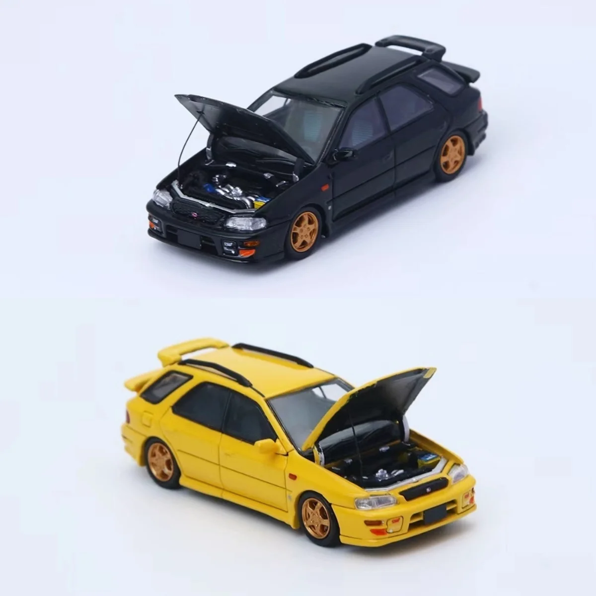 

Модель ATS 1:64 IMPREZA WRX - Желто-черная, из сплава - В наличии