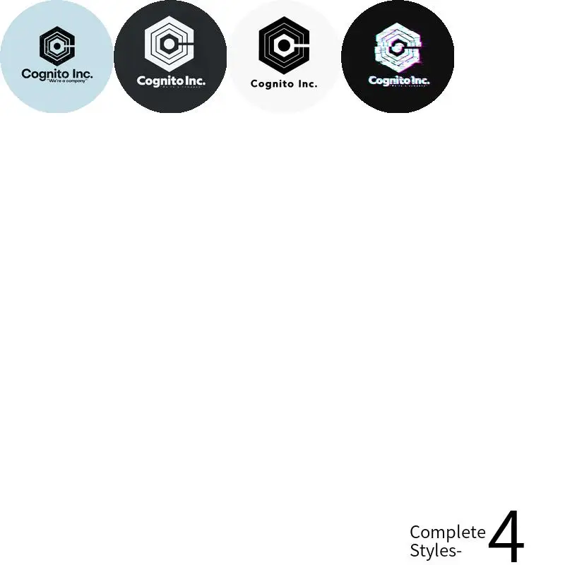 شارة Cognito Inc داخل الوظيفة ، ملحقات مرساة بروش ، كرتون معدني أنيمي ، علامة صدر ، ملابس محيطية ، صفيح إبداعي