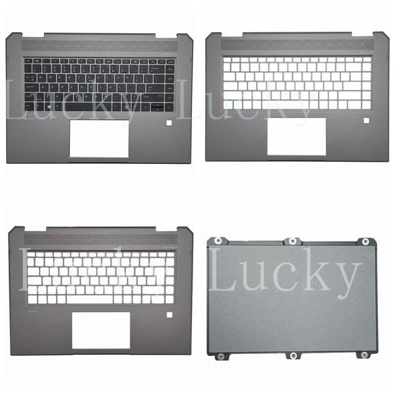 

f for HP ZBook Studio X360 G5 15S XW1 Palm rest C shell Touchpad US backlit keyboard