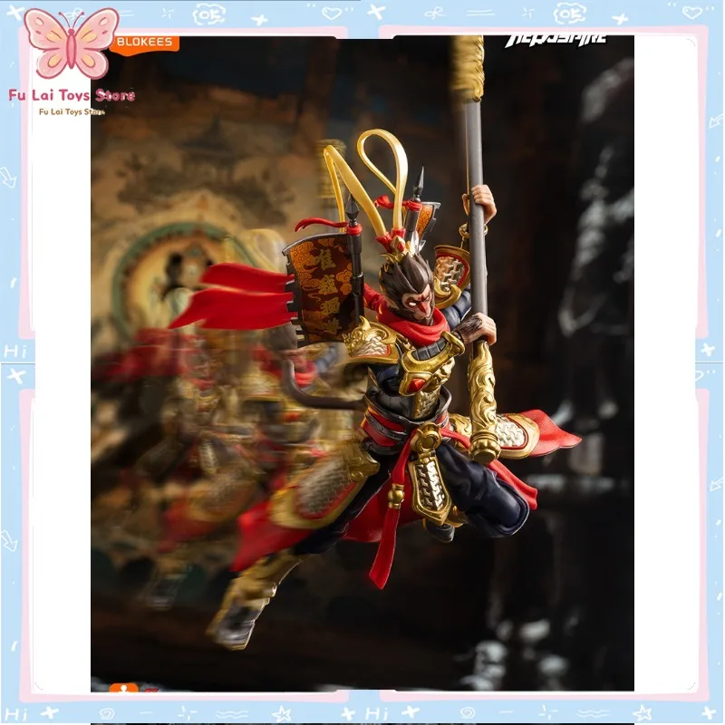 

Authentic Official BLOKEES Hero Spire Champion Class Wukong Dharma Form Block Figure Collectible Model Desktop Display Ornament