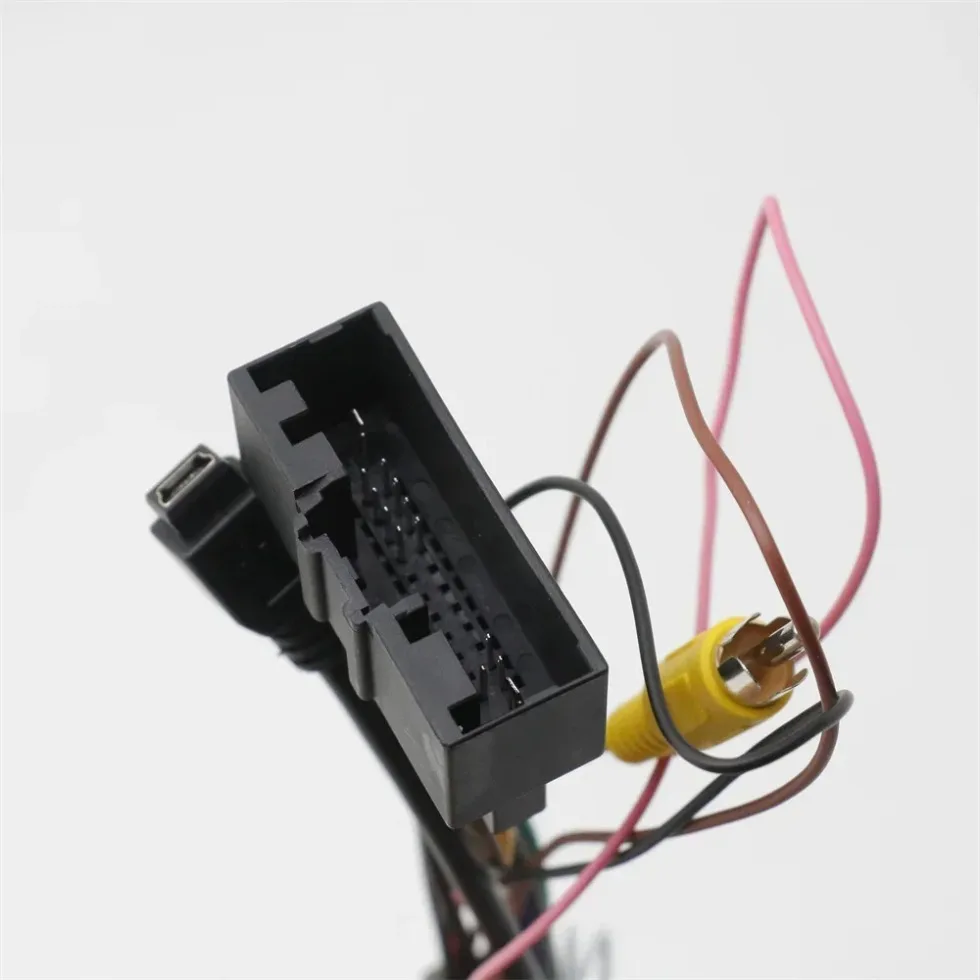 16PIN سيارة الصوت مهائي كابلات الطاقة مع Canbus فك لفورد رينجر 2019-2020 ، MP5 الأسلاك تسخير لنظام ستيريو أندرويد #1