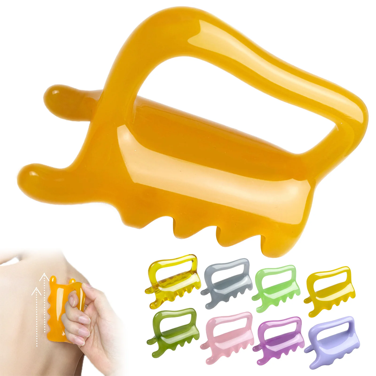 

Ручной инструмент для миофасциального высвобождения, массажер для шеи, плеч, спины, полимерный массажер, бурсит, стресс-массаж для офисных работников, любителей спорта