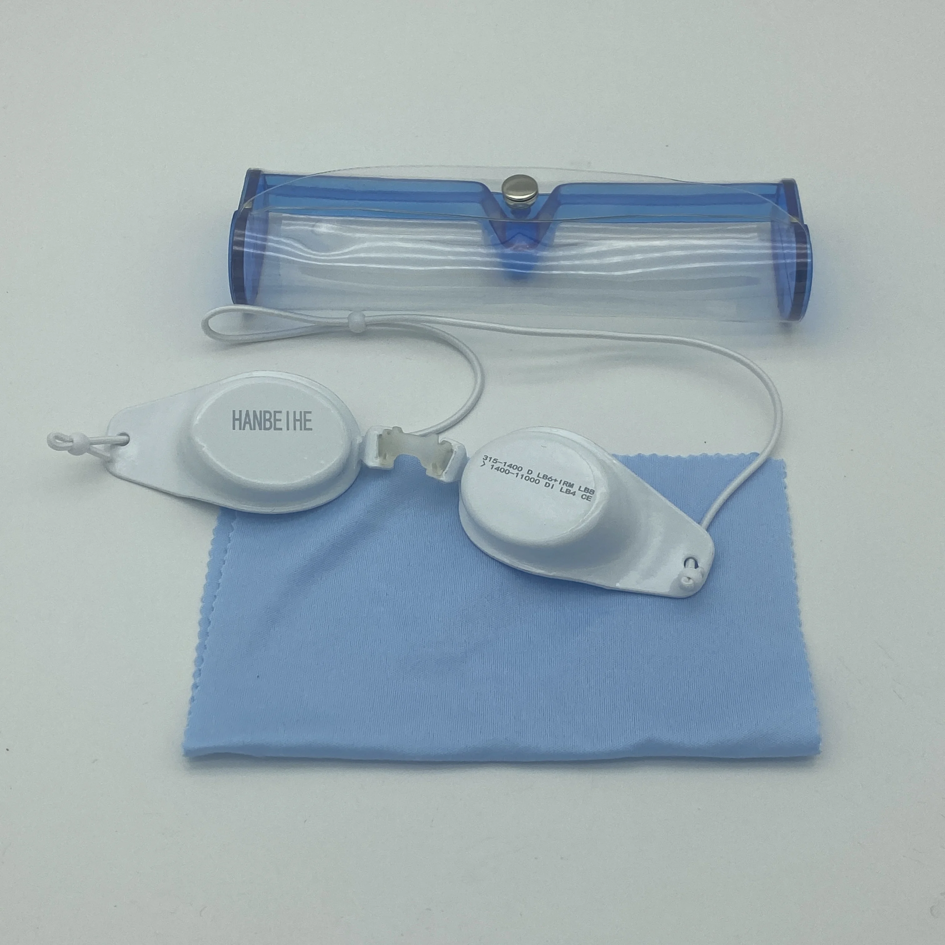 P3L Laser Safety Eye Protector For Patients laser treatments 315-1400 D LB6 O.D 6+ IRM LB8 O.D 8 + 1400-11000 DI LB4 O.D 4+