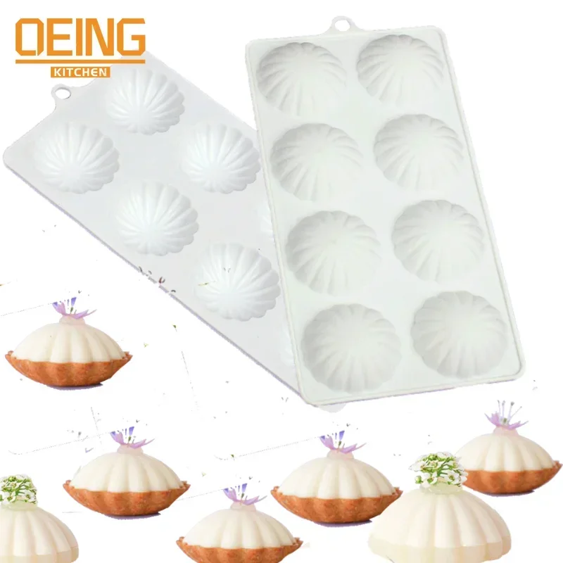 Mini Flower Design Pudding Oriental Silicone Mousse Mould DIY Jelly Dessert Chocolate Mold Cake Decorating Tools Bakeware