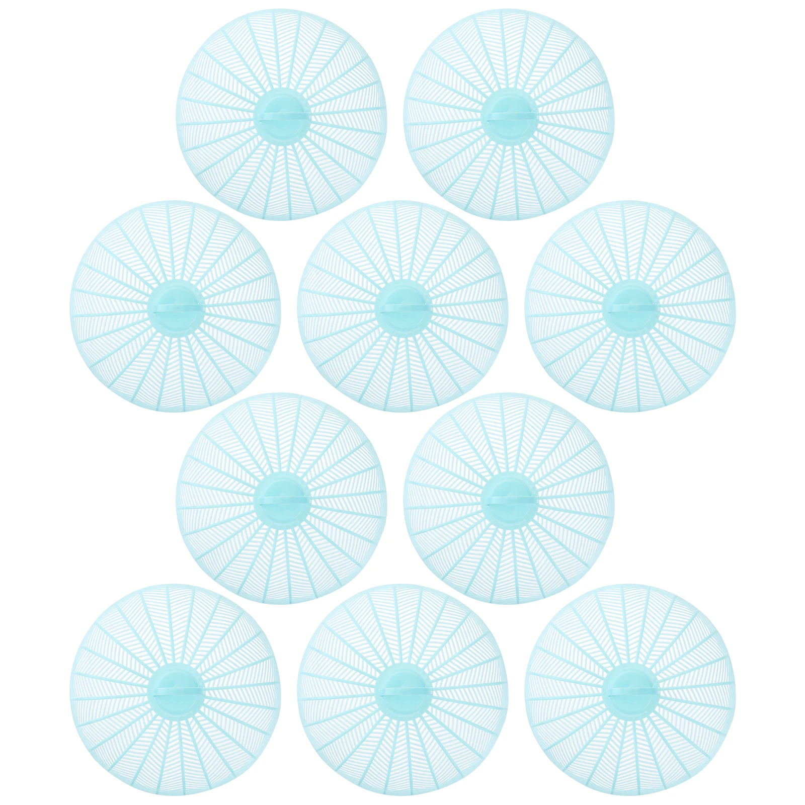 

10pcs Plastic Food Covers Umbrella Shaped Kitchen Microwave Safe Anti Insect Dish Large Size Travel Picnic Camping