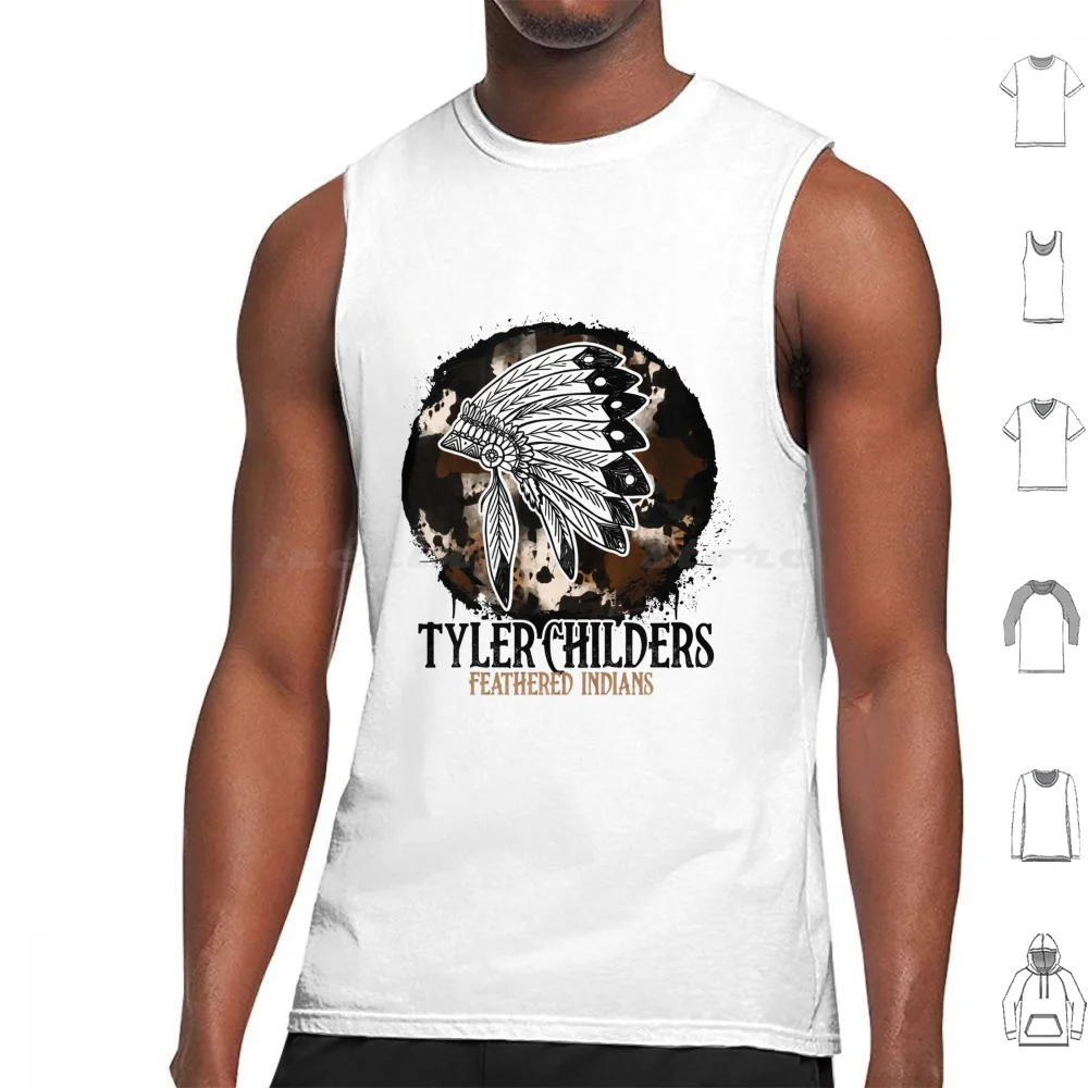 Tyler Childers Cowhide Tank Tops Print Cotton Tyler Childers Tyler Childers Tour Tylerchilders Tyler Childer Childers