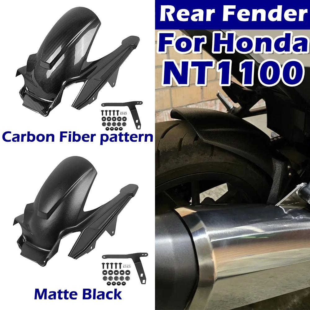 

For Honda NT1100 2022 2023 2024 NT1100 DCT NT 1100 DCT Motorcycle Hugger Rear Fender Rear Mudguard Rear Wheel Splash Guards