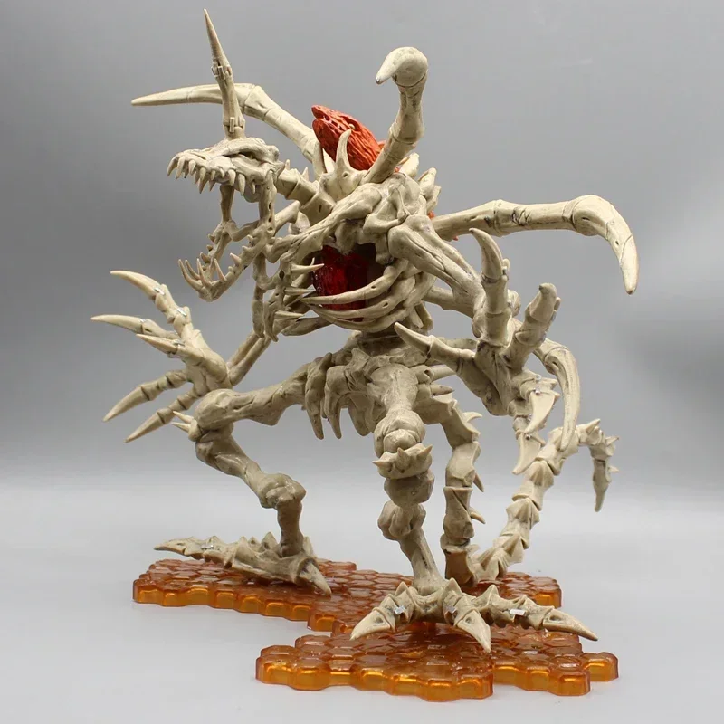 New 26cm Digimon Adventure Skull Greymon Anime Figure Variation Metal War Manga Statue Pvc Action Figurine Collection Model Toy