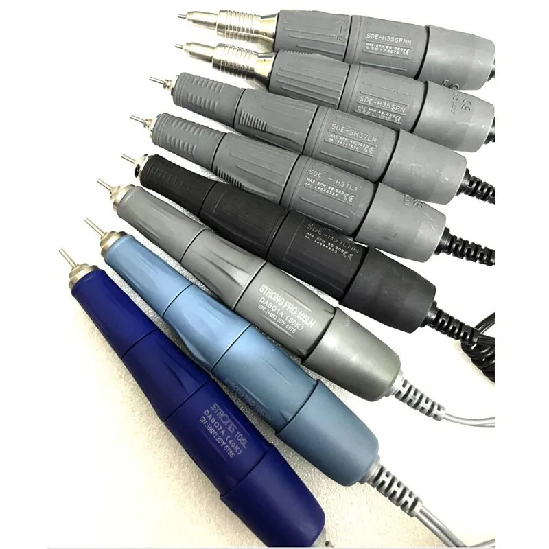 35K 45K 55K SDE H37L1 H35SPN 105L LAAOVE Dentist Equipment Set Dental Handpiece Lab Motor Handle Eletric Brushless Micromotor