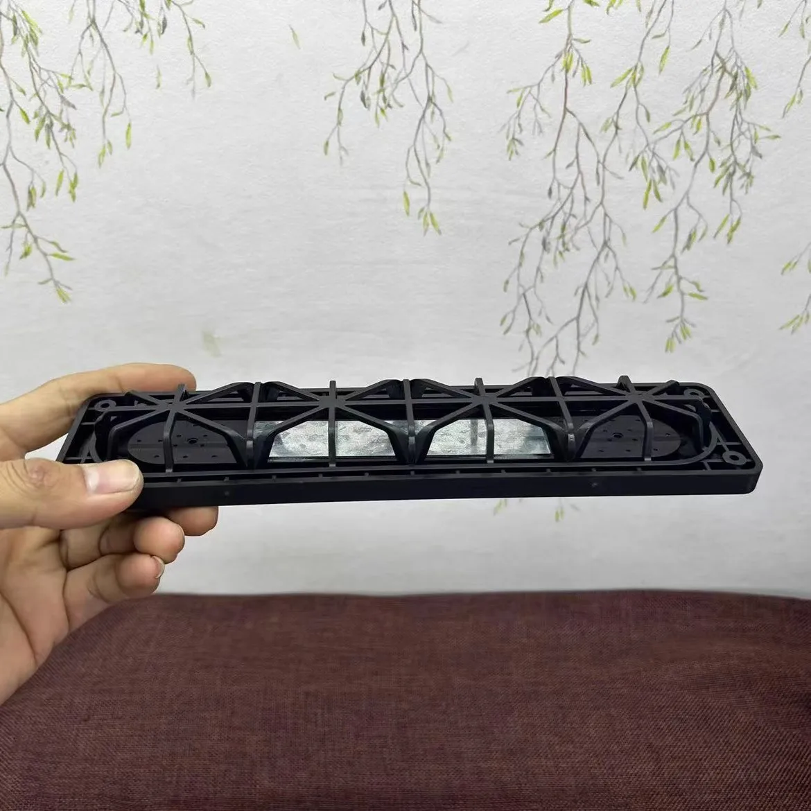 1pc For Devialet Racetrack-Shaped Diaphragm Radiator with Reinforced Frame for High Dynamic Handling Audio 248mm*60mm