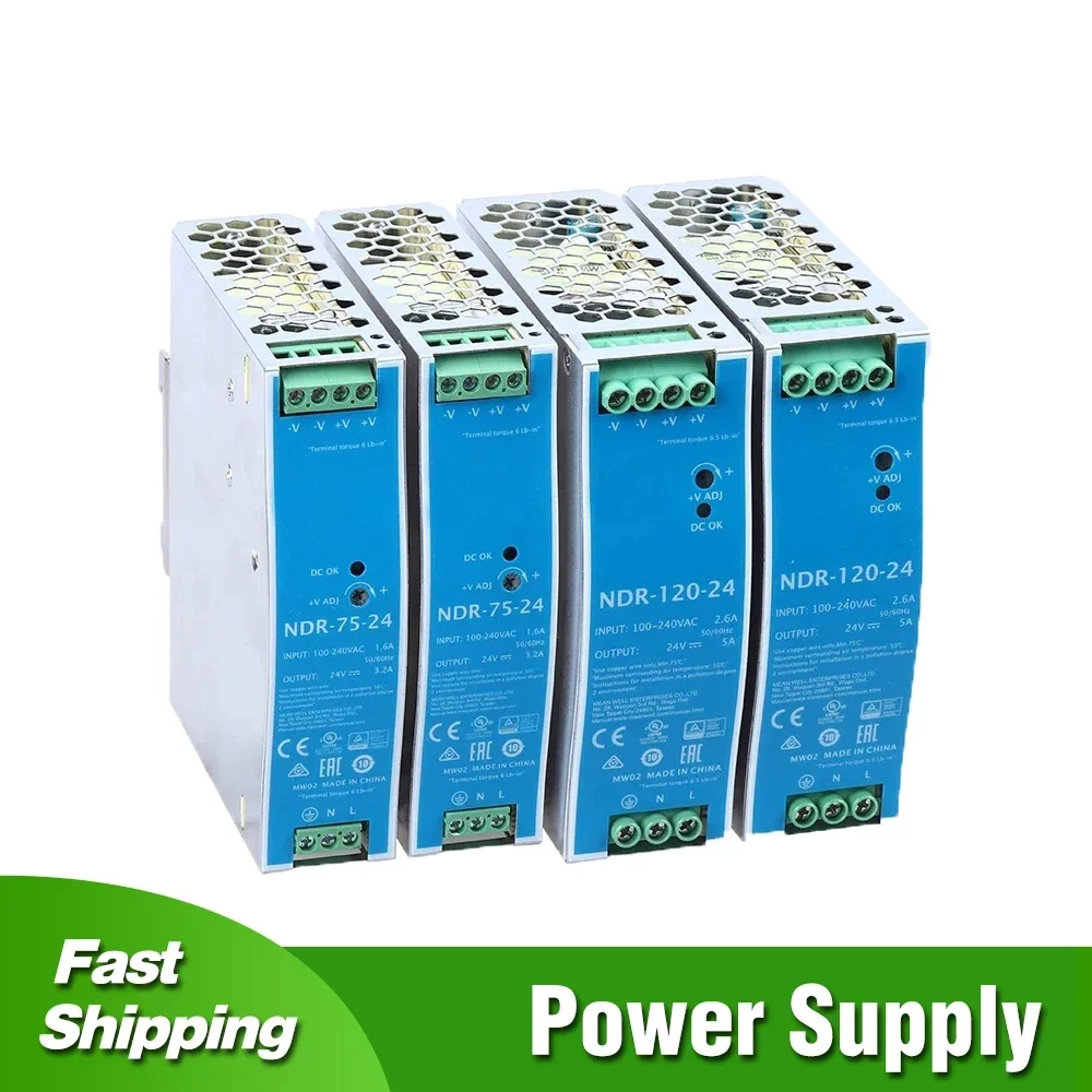 Switching Power Supply for MEAN WELL 24V 220v Convert 24V/12V/DC5V Power Switch Transformer