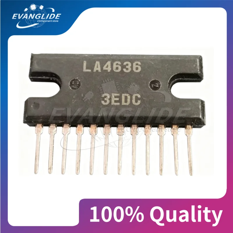 1 PCS LA4636 Audio power Amplifier Module Audio power supply Module