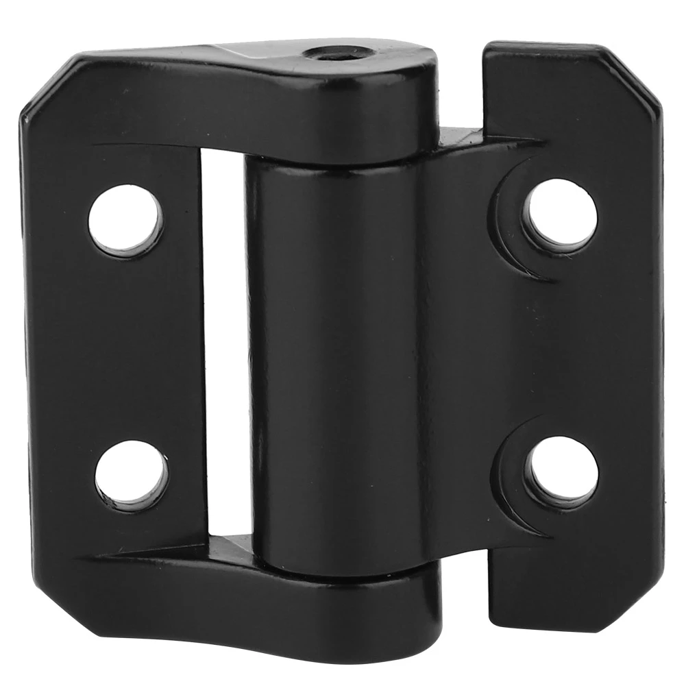 Torsion Hinge Black Zinc Alloy Steel Electroplated Hinge for Industrial Machinery Glass Door