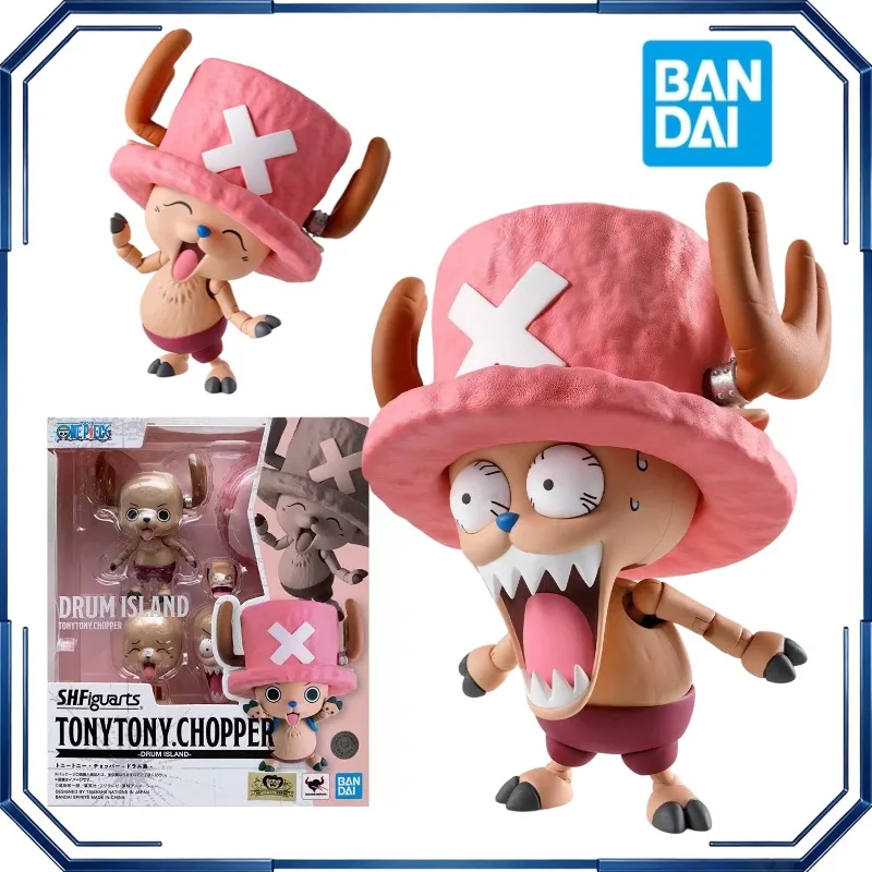 bandai-shfiguarts-tony-tony-chopper-drum-island-figurines-d'action-one-piece-anime-modeles-de-collection-jouets-presentoir-boite-d'origine