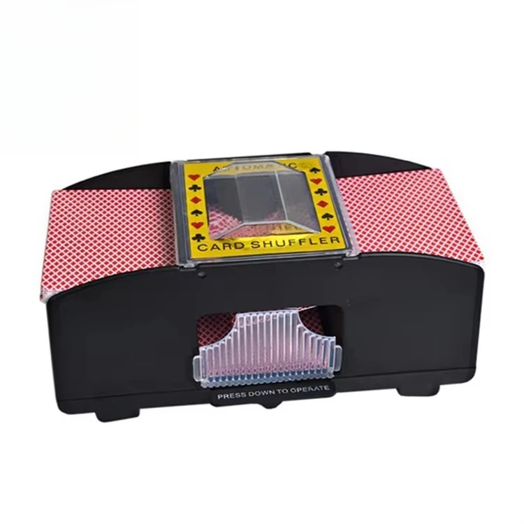 Poker Card Shuffler Automatic Shuffling Machine Casino 2 Decks