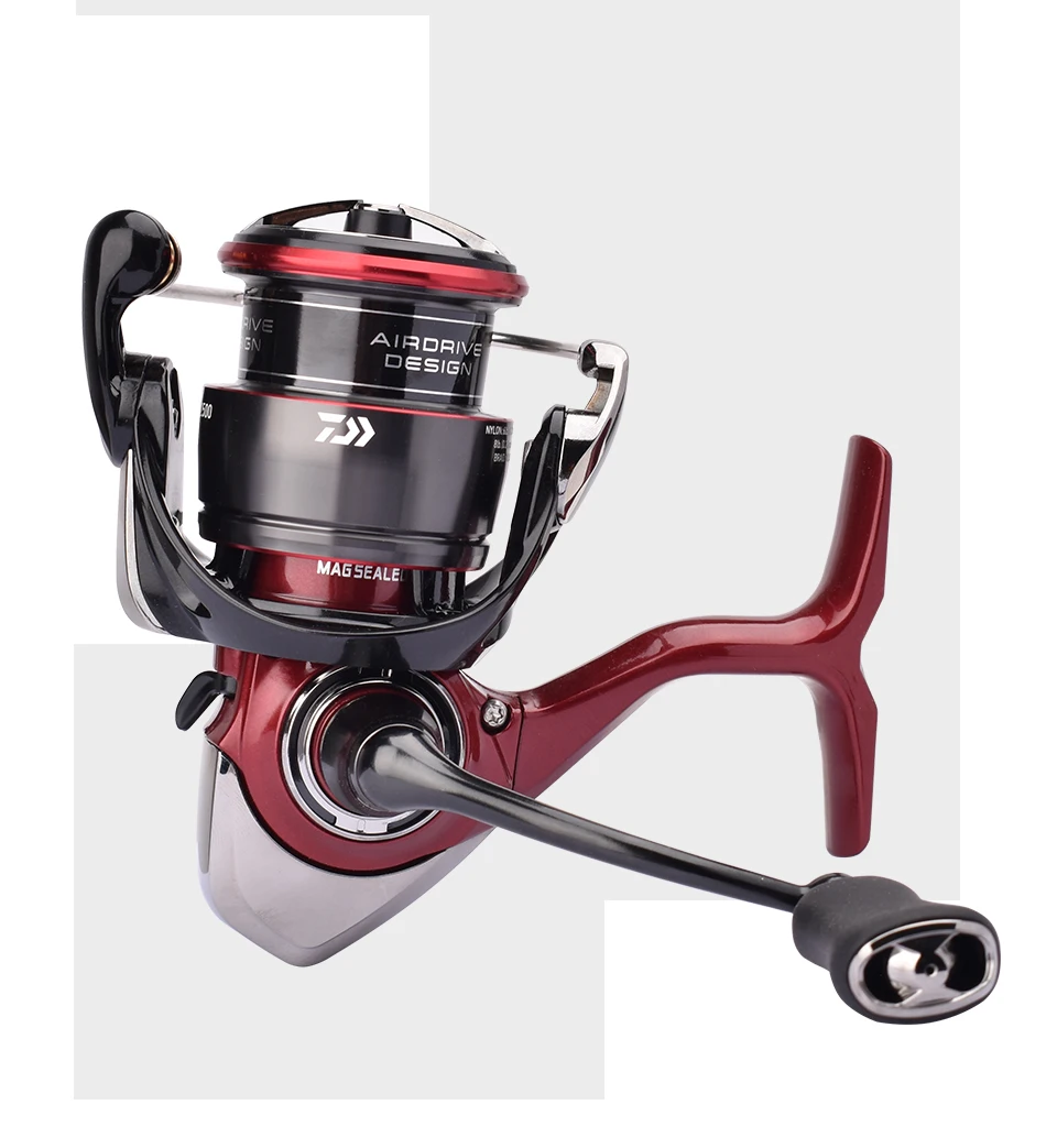 2025 Original DAIWA Angelspinnrolle FUEGO CS LT 1000-6000 Angelrollen 5 kg/10 kg/12 kg Leistung 5,3:1/6,2:1 Meerwasserrollen – Detail 16
