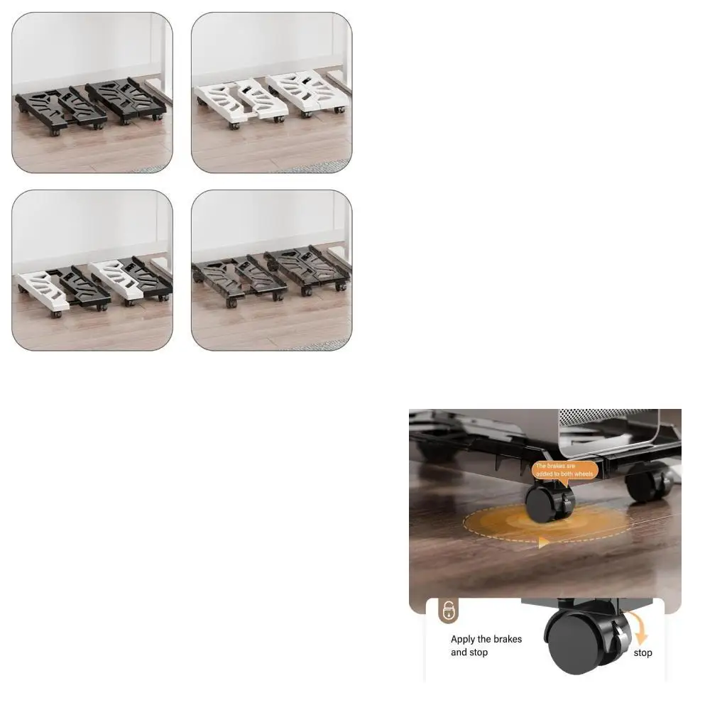 

652F Офисная подставка для компьютерной поддержки компьютерной башни, строительство ABS, способствует аккуратности и уменьшает