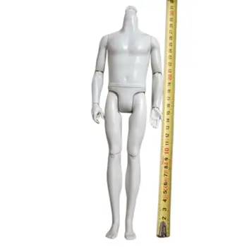 MENGF Mužské tělo pro panenky béžové barvy Mužské figurky s více klouby Pohyblivé hlavy pro panenky Sbírka dílů pro hračky pro panenky 6 nejlepší prodej BJD panenka mužská nahá - №6