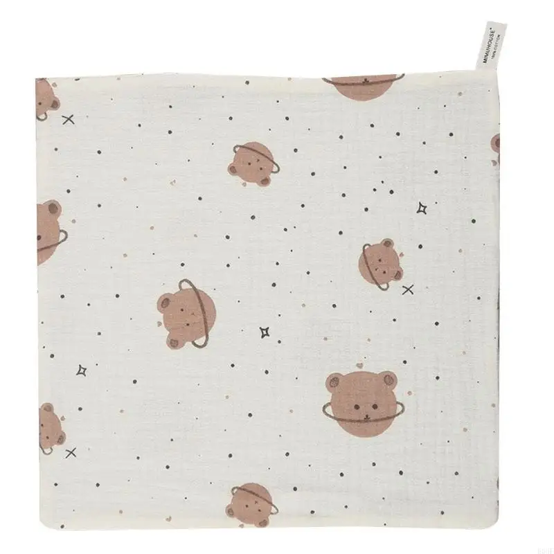 

E06F Baby Muslin Washloth Cloth Bab