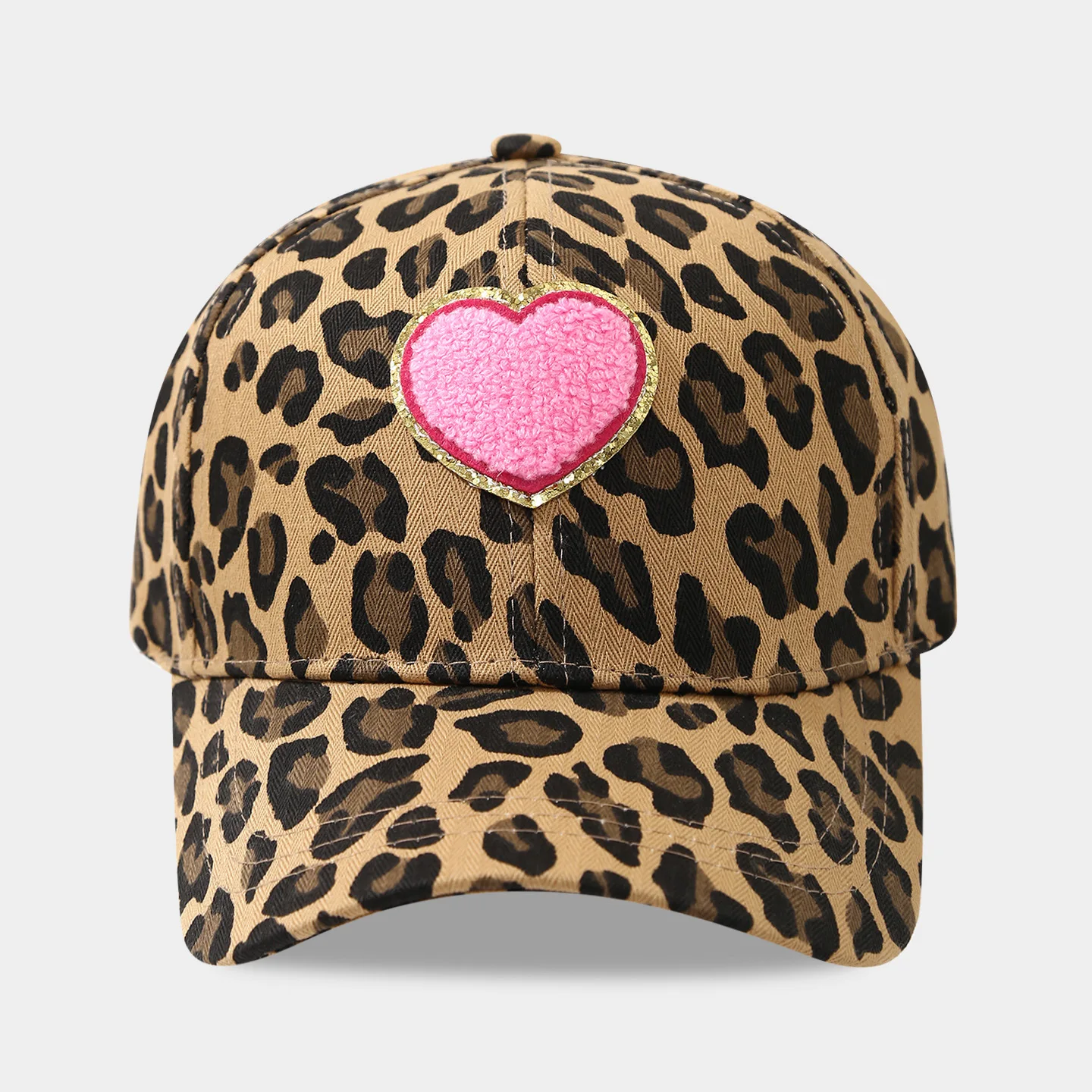 Retro Handtuch Paste Tuch Muster Leopard Print Baseball Kappe Für Frauen Herbst Neue Berühmte Mode Entenschnabel Kappe Einkaufen Hut – Detail 7