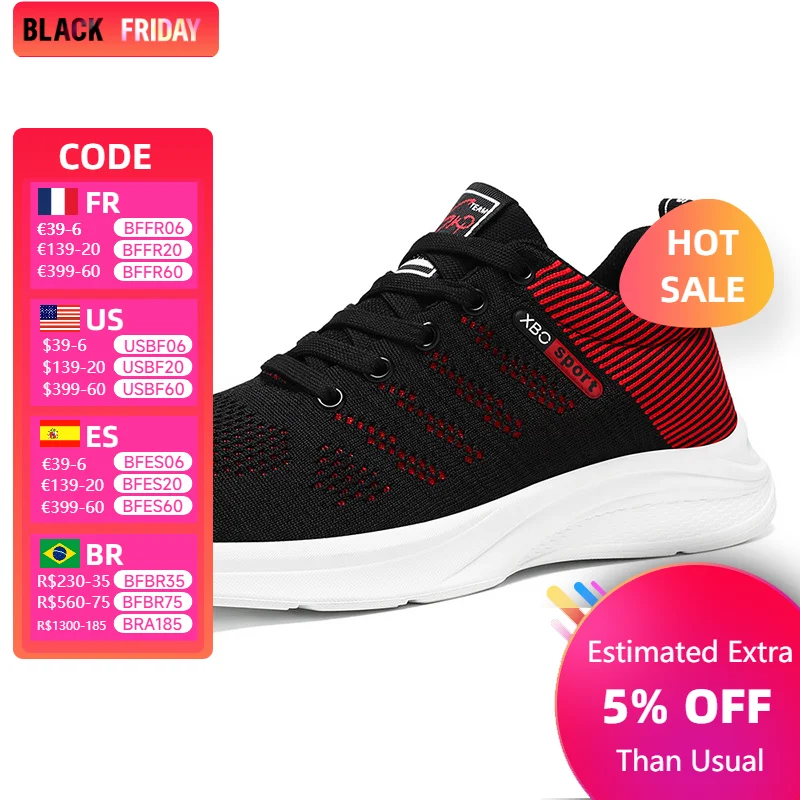 Sports shoes men fall new men's shoes match color fashion casual shoes lace up Korean version of mesh running shoes