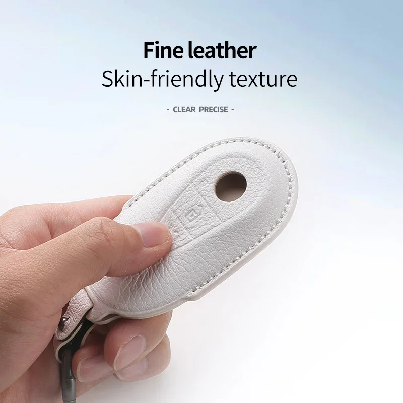 Sheepskin Car Key Case Cover For Mercedes Benz W176 W177 W205 W206 W212 W213 W222 W223 W167 W463 X166 A C E S G CLS GLC SL Class