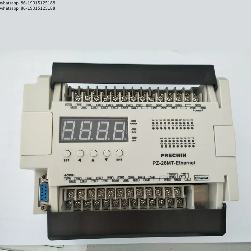 PLC controller PZ-26MT, 12 inputs, 3 AD inputs; 7 outputs, 4 DA outputs