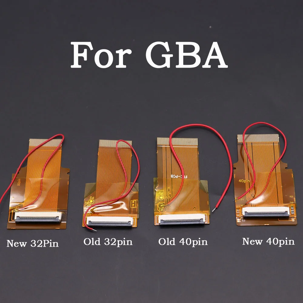 Suitable For Advanced SP Ribbon Flexible Cable Backlight Adapter 32 40 Pin For GBA With Wires