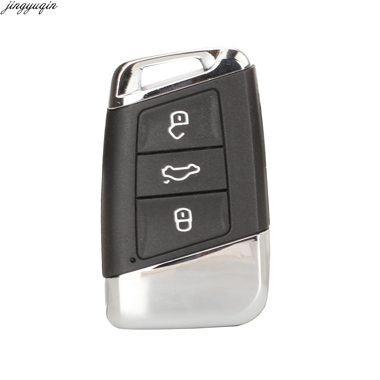 Jingyuqin Remote Car Full Key Control ASK 315MHZ ID48 Chip For Volkswagen VW Magotan Passat B8 Skoda A7 MQB 3B Fob