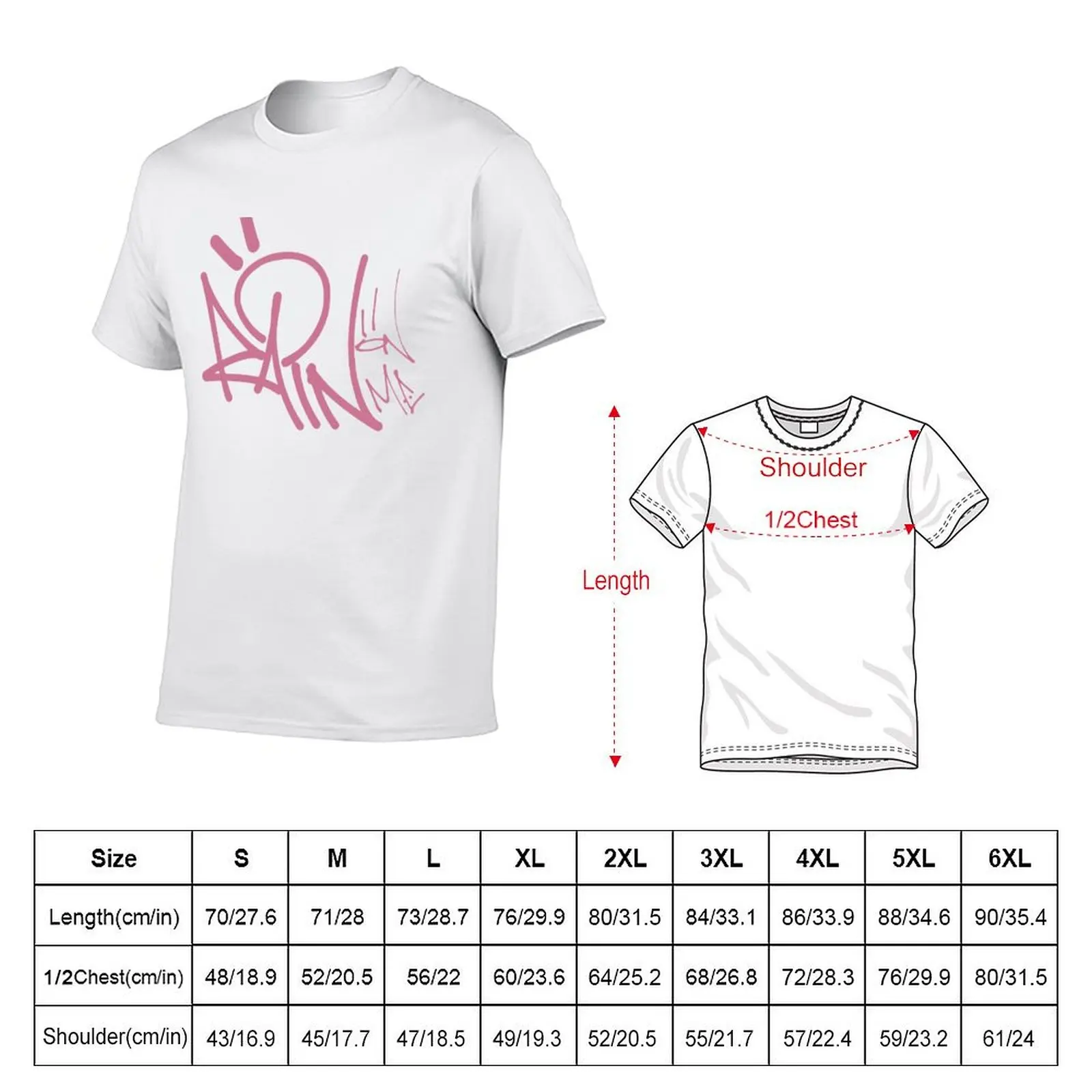 urban rain on me T-Shirt cotton tshirt 100% man t shirt designer T-Shirt