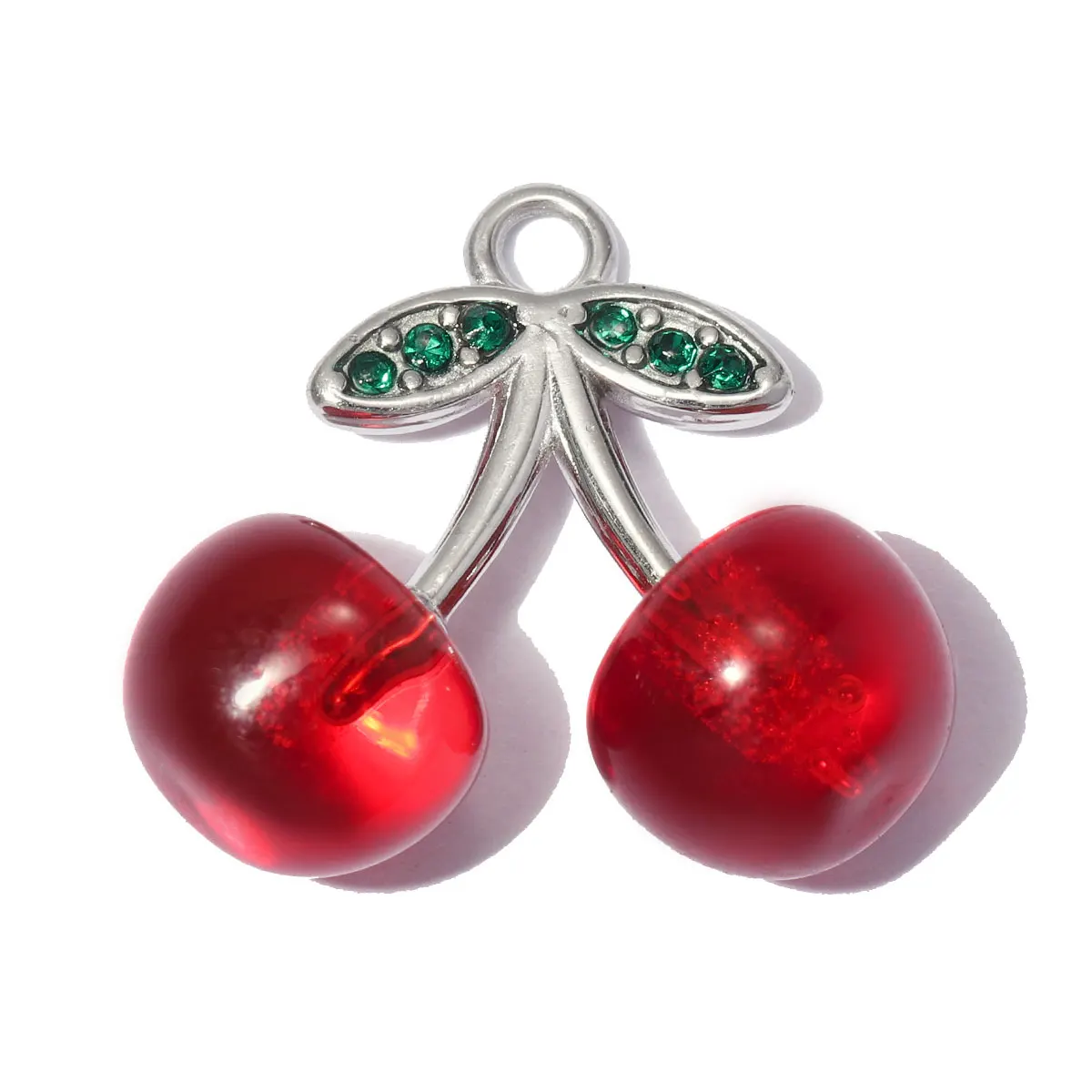 3pcs/Lot Stainless Steel Clover Life Tree Flower DIY Charms Cheese Ice Cream Cone Necklace Pendant Woman Hazelnut Shoe Accessory