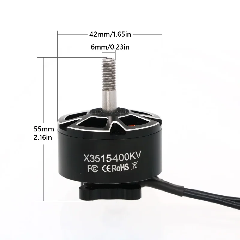 4pcs Hot 3515 X3515 400kv 580kv 700kv Outrunner Multirotor Quadcopter 용 브러시리스 모터 더 안정적인 RC FPV 드론 부품