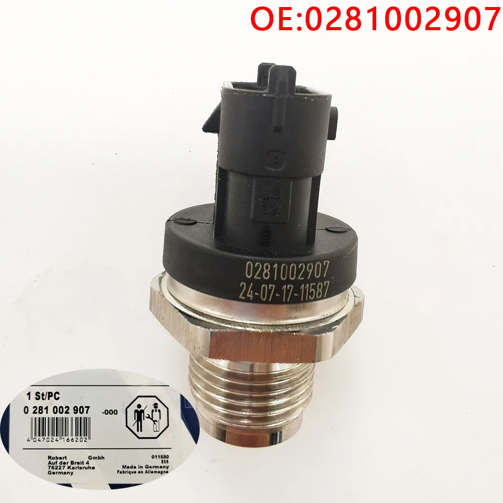 

For 0281002907 is applicable to Fiat fuel pressure sensor Common rail pressure sensor