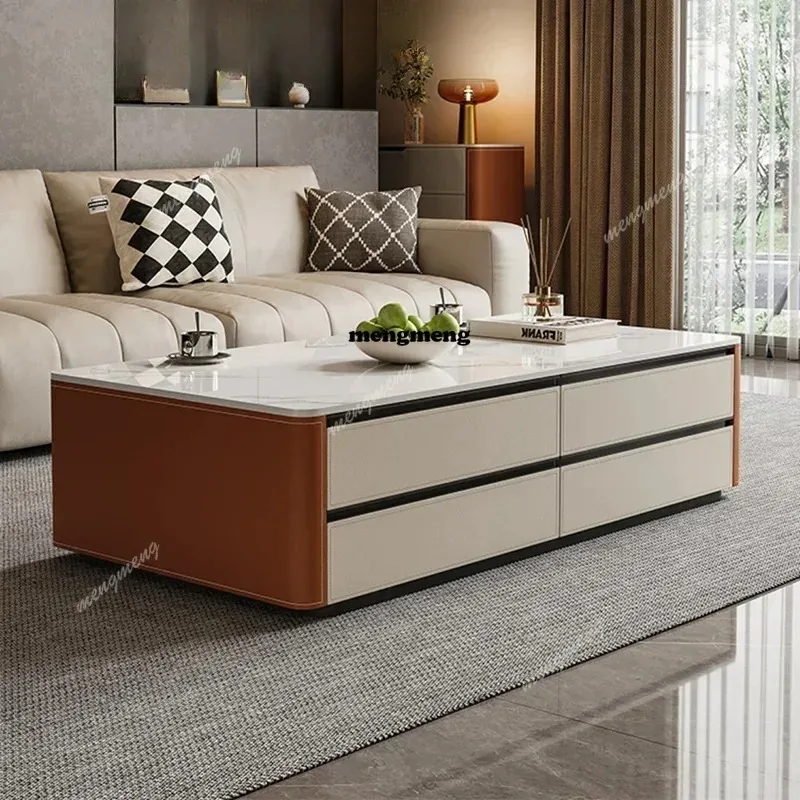 

F5822 Nordic Advanced Coffee Tables Modern Luxury Salon Living Room Coffee Tables Sofa Side Hotel Home Furniture Couchtisch