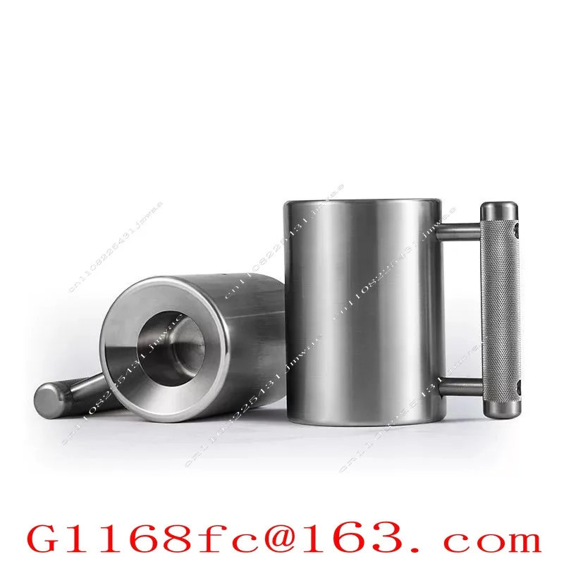 Dumbbell Water Cup Overweight 304 Stainless Steel 8kg Food Grade Exercise Wrist Strength Weight Bearing Fitness Water Cup
