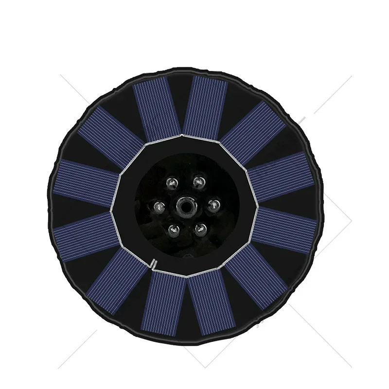 Electrical appliances New solar fountain light Outdoor suspended fountain Garden flower pool shower