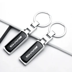 Mercedes Benz Car Badge Key Chain  Metal Epoxy Key Holder Rings Accessories For AMG W204 W205 W212 W213 W211 Class C200L Brabus