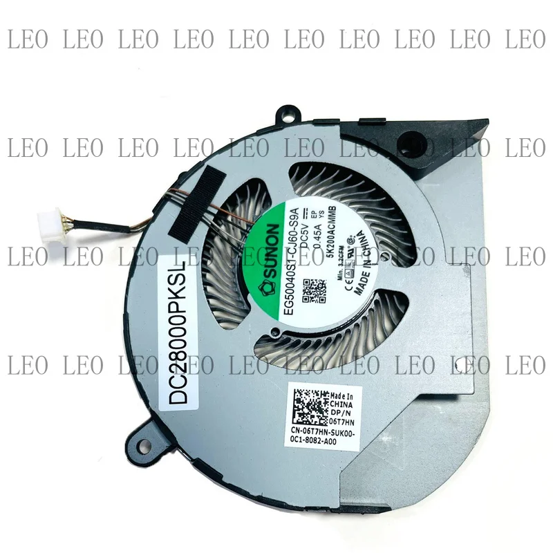 MY New CPU Cooling Fan DC5V For Dell Latitude 5510 E5510 Precision 3540 M3540 6T7HN