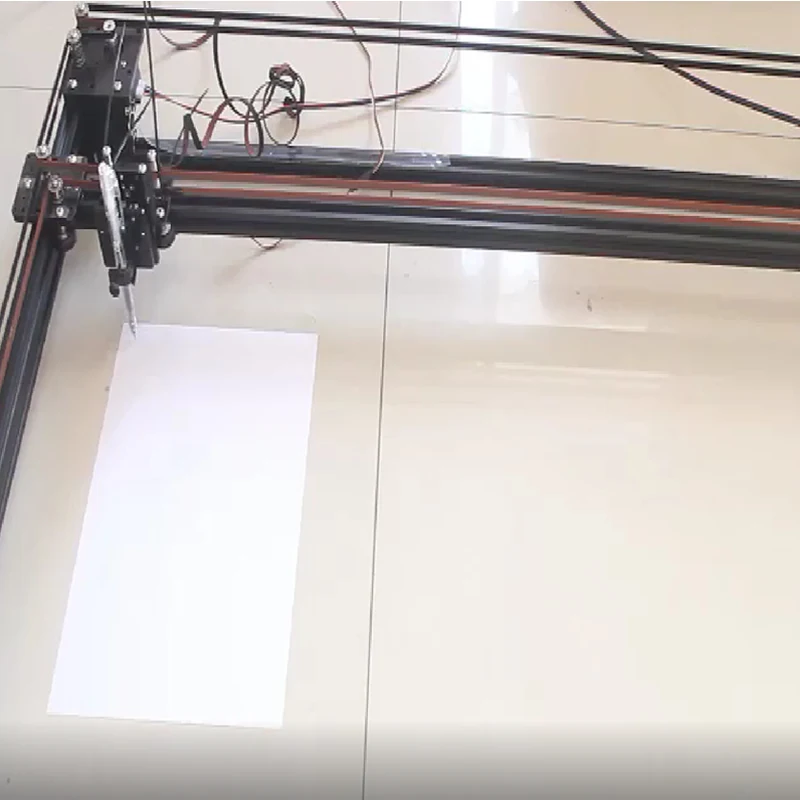 DIY Disassembled LY Frame Belt Pulley Pen Drawing Robot Machine XY-Plotter for Sketch Writing EBB Motherboard Lettering Tool