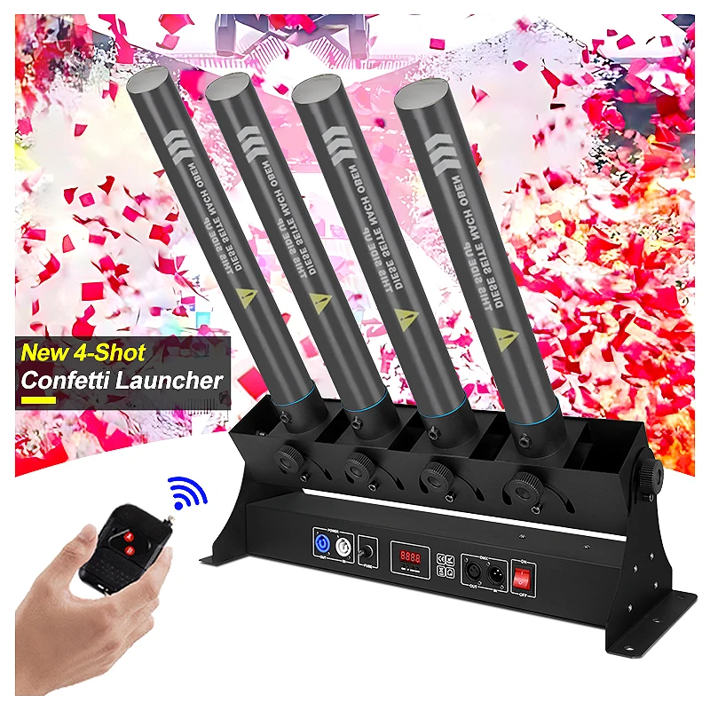 Lanciatore di Coriandoli a 4 T - Confetti Cannon Tube recensione e prezzo