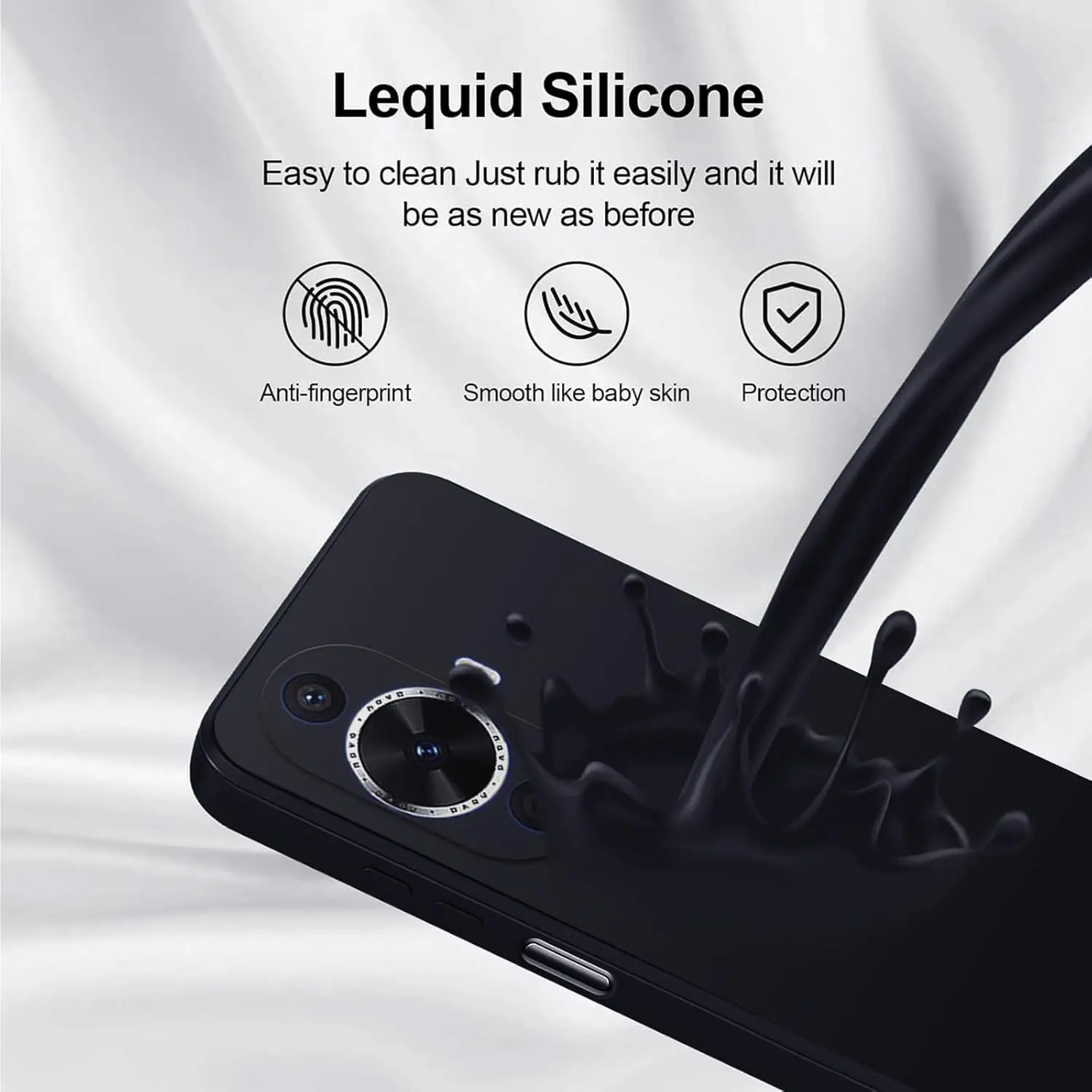 Flexible Liquid Silicone TPU Case For Huawei Nova 12 SE 12S 12i 11 Pro 11i 10 9 SE Protective Cover Fundas Coque Capa