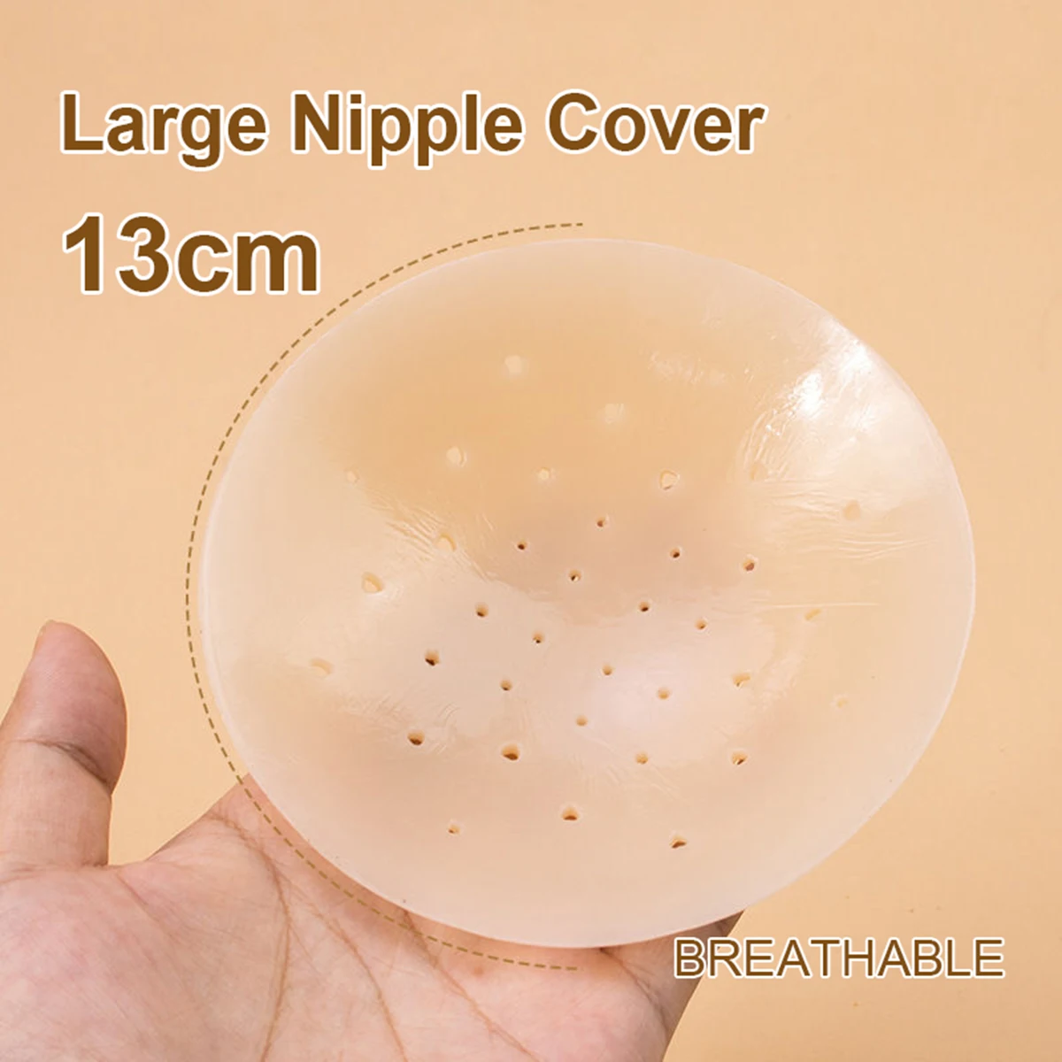 

Новый большой чехол для сосков 13 см, без следов, здоровый клей, невидимый бюстгальтер с глубоким вырезом, силиконовые наклейки для нубра, подушечки для груди, мягкие пирожки