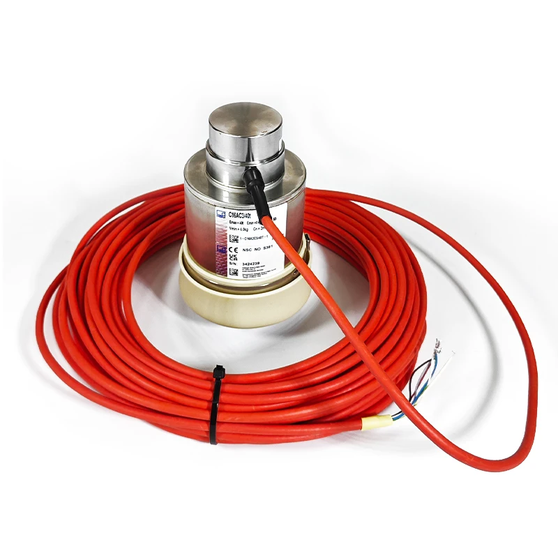 HBM Column Type Load Cell Original Genuine C16AC3-20T/30T/40T Stainless Steel Self-Reset Weighing Sensor Truck Scale Weighbridge