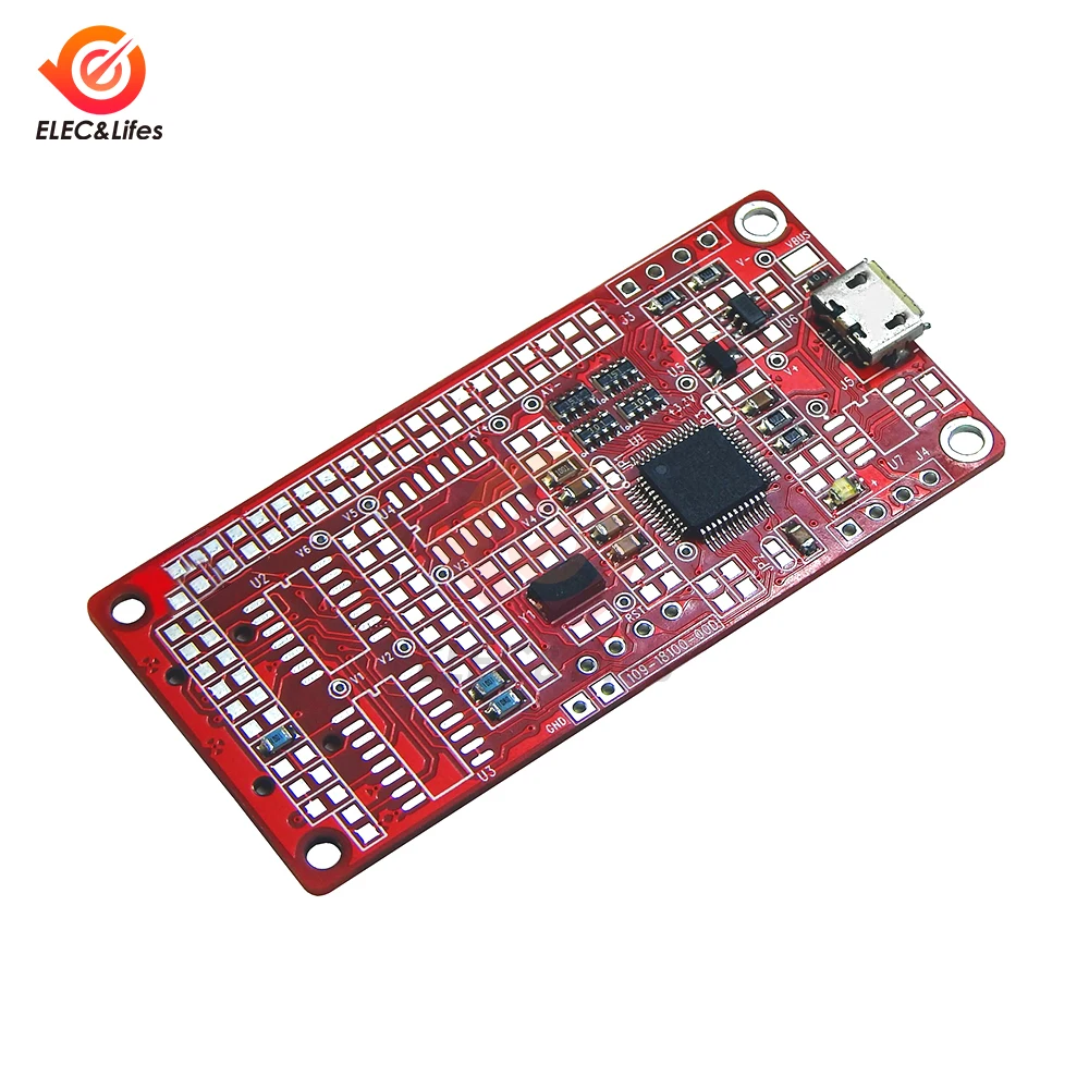Imagem -06 - Lcr Ponte Tester Módulo Kit para Eletricista de Alta Precisão Resistência Capacitância Medidor de Indutância Ferramenta Faça Você Mesmo dc 5v M181