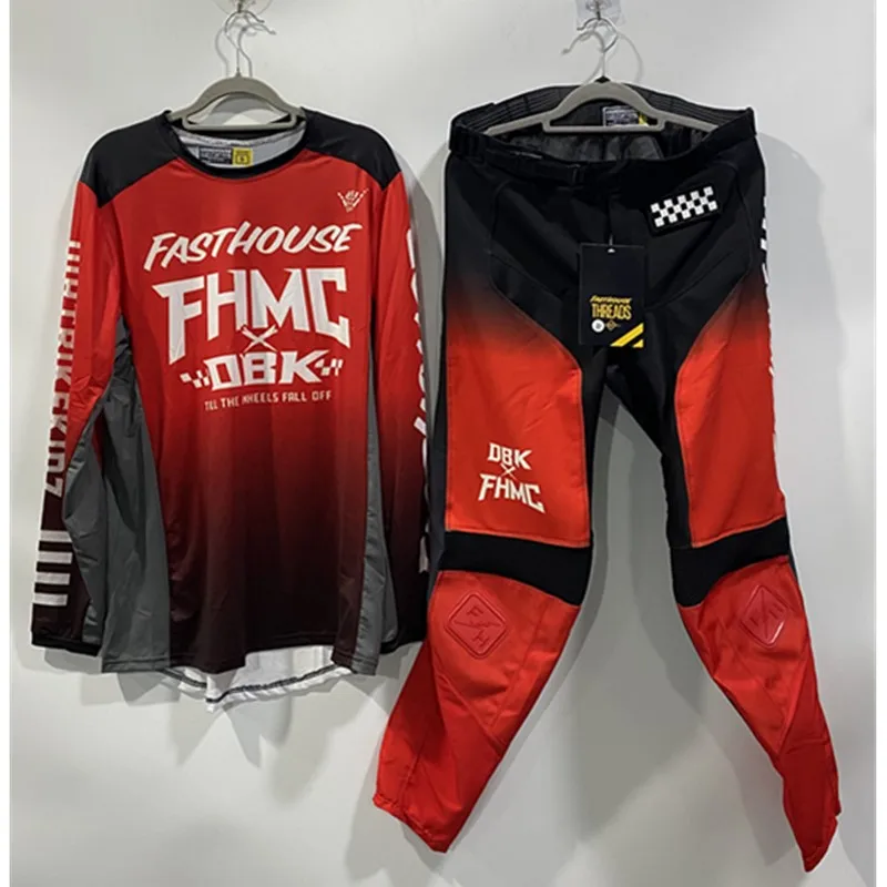 2024 Motorcycle Clothing Set Off road MX Shirt Pants Set Off road Bicycle Combination Gear Set Racing Off road Motorcycle Set