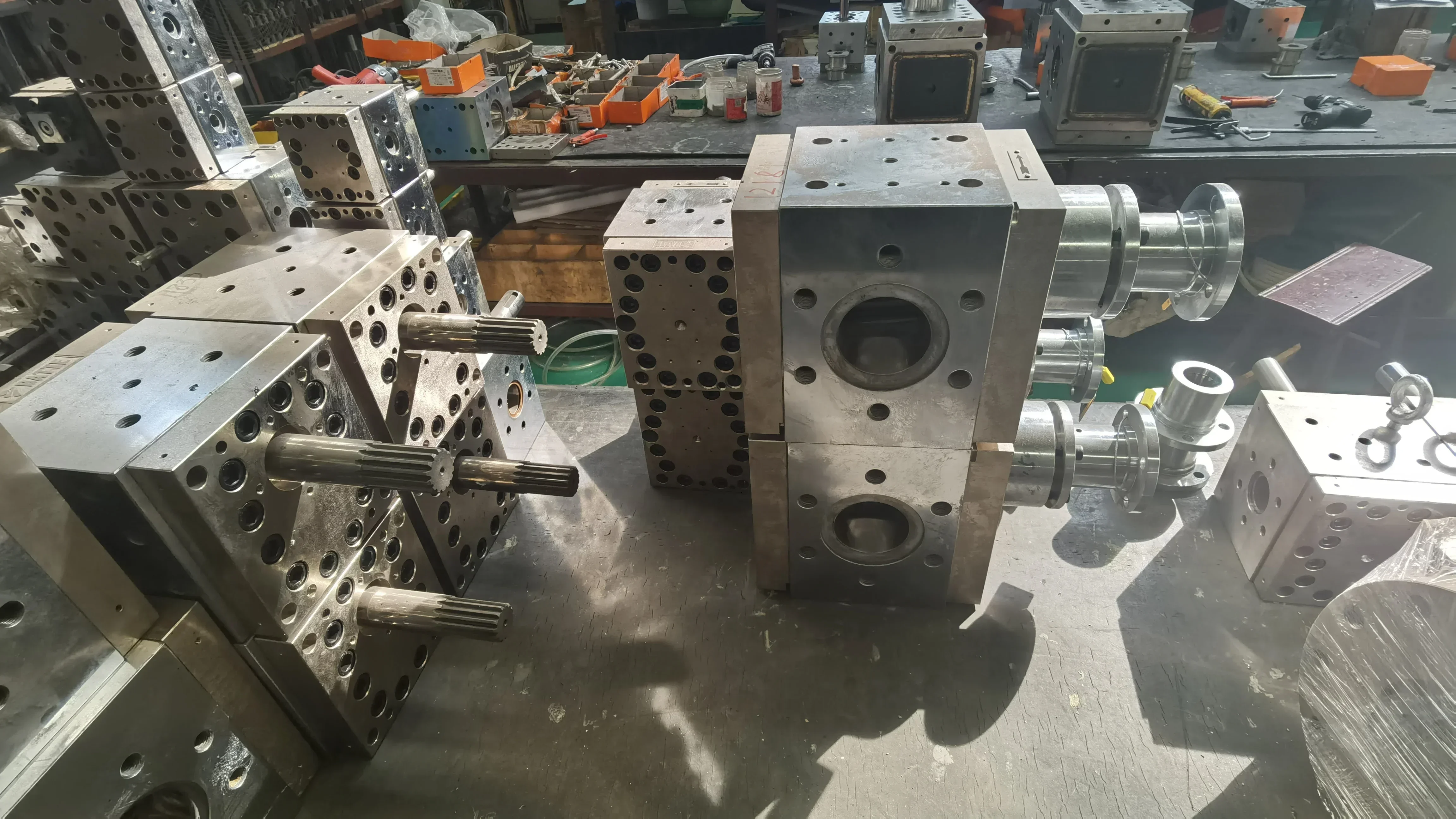 Extruder schmelz zahnradpumpen elektrische Schnecken pumpe Edelstahl 304 Mikro öl zahnradpumpe kleine hydraulische Zahnradpumpe