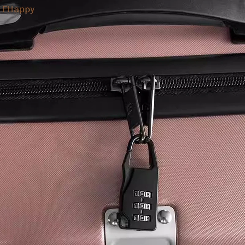 Mini Dial Digits Code Number Password Combination Padlock Safety Travel Security Lock for Luggage Lock Padlock Gym