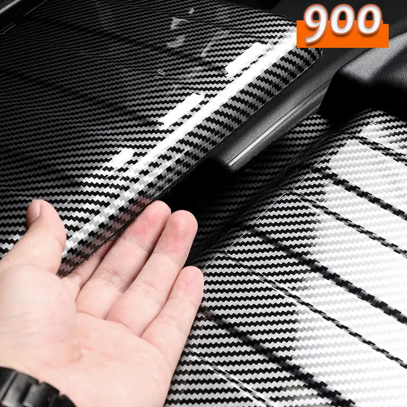 

Для Lynk & Co 900 2025 задний багажник автомобиля, внутренняя пластина бампера, защита из АБС-пластика, углеродное волокно, защита на липучке, автоаксессуары