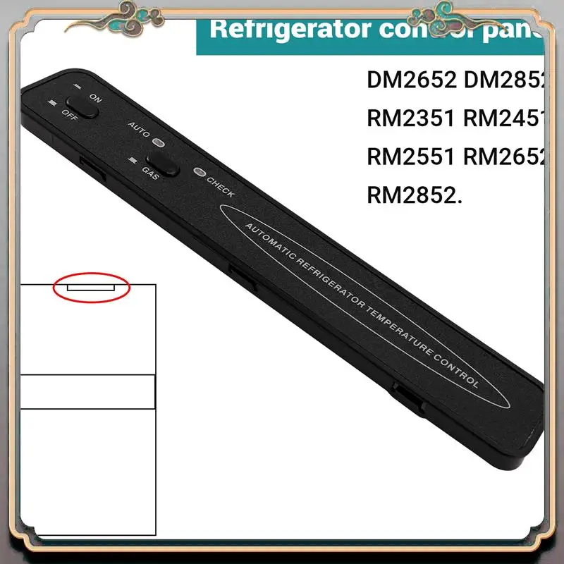 Durable 2932771021 2932771039 Panel de control de refrigerador, reemplazo del kit de placa de circuito DM2652 DM2852 RM2351 RM2451 RM2551 RM2652